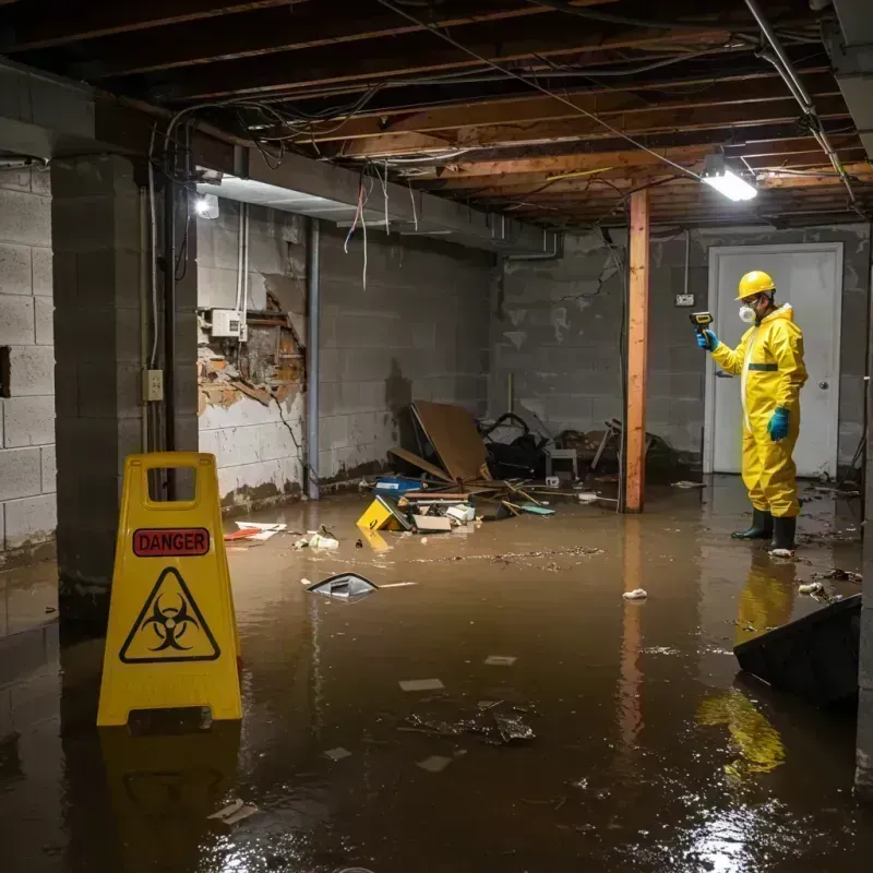 Flooded Basement Electrical Hazard in Edwards, CO Property